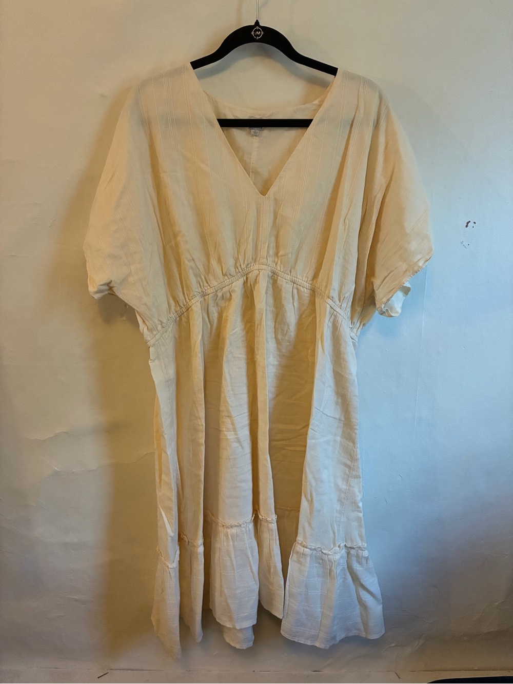 Stunning cream loft beach coverup dress
